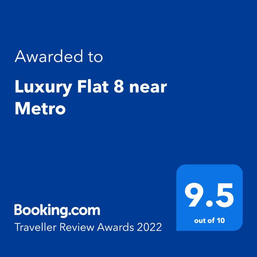 Apartamento Luxury Flat 8 Near Metro Bucarest Exterior foto